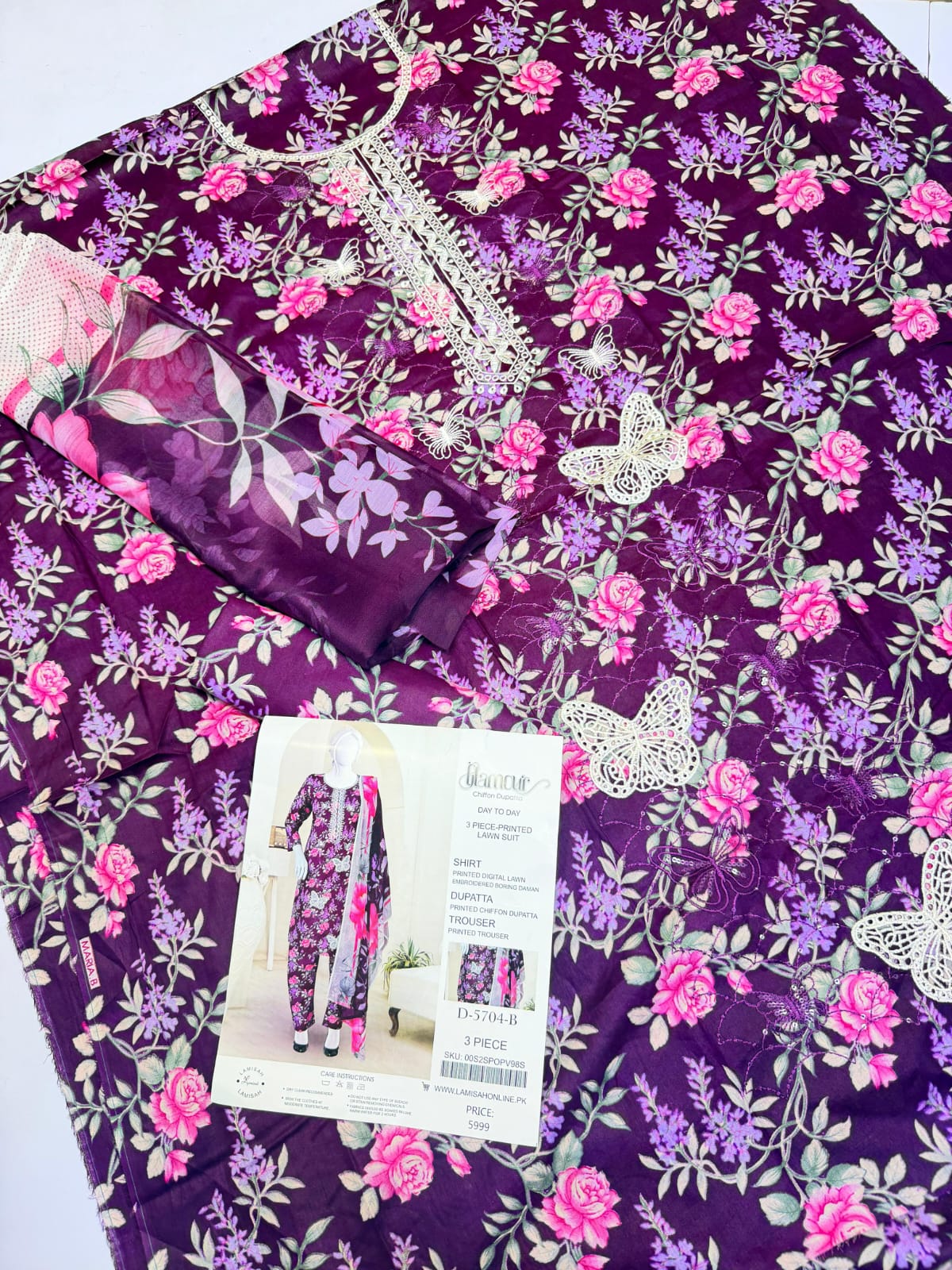 BUTTERFLY LUXURY LAWN COLLECTION
