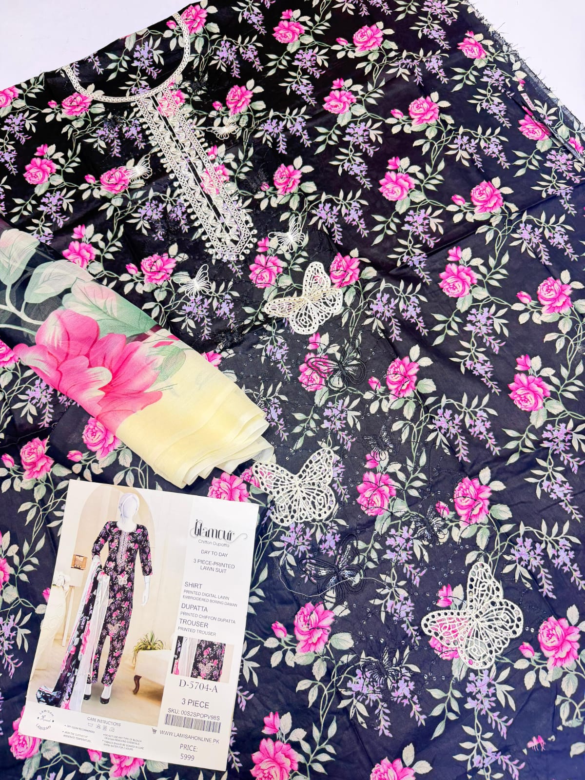 BUTTERFLY LUXURY LAWN COLLECTION