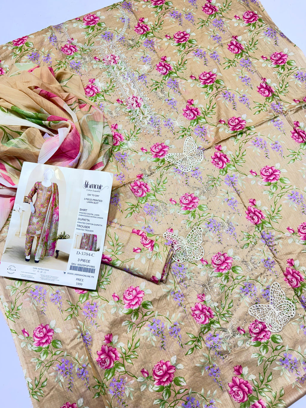 BUTTERFLY LUXURY LAWN COLLECTION